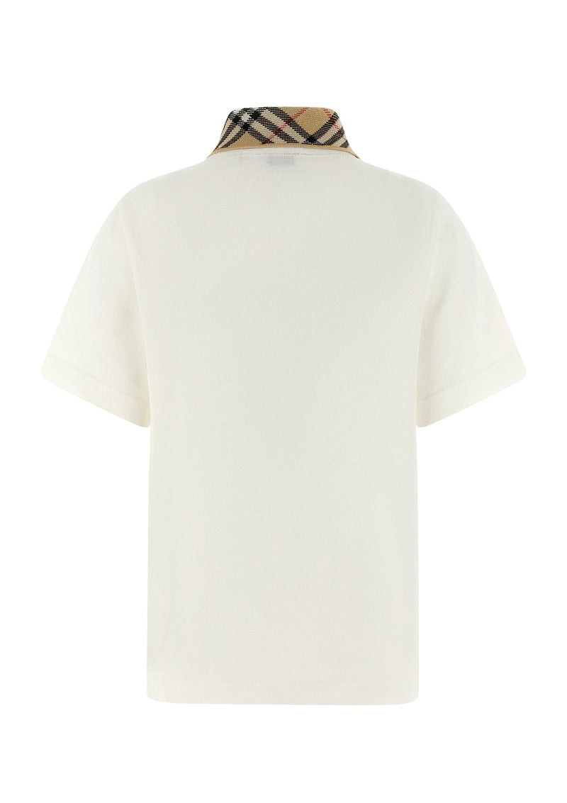 Burberry Polo in white, Cotton — view 2