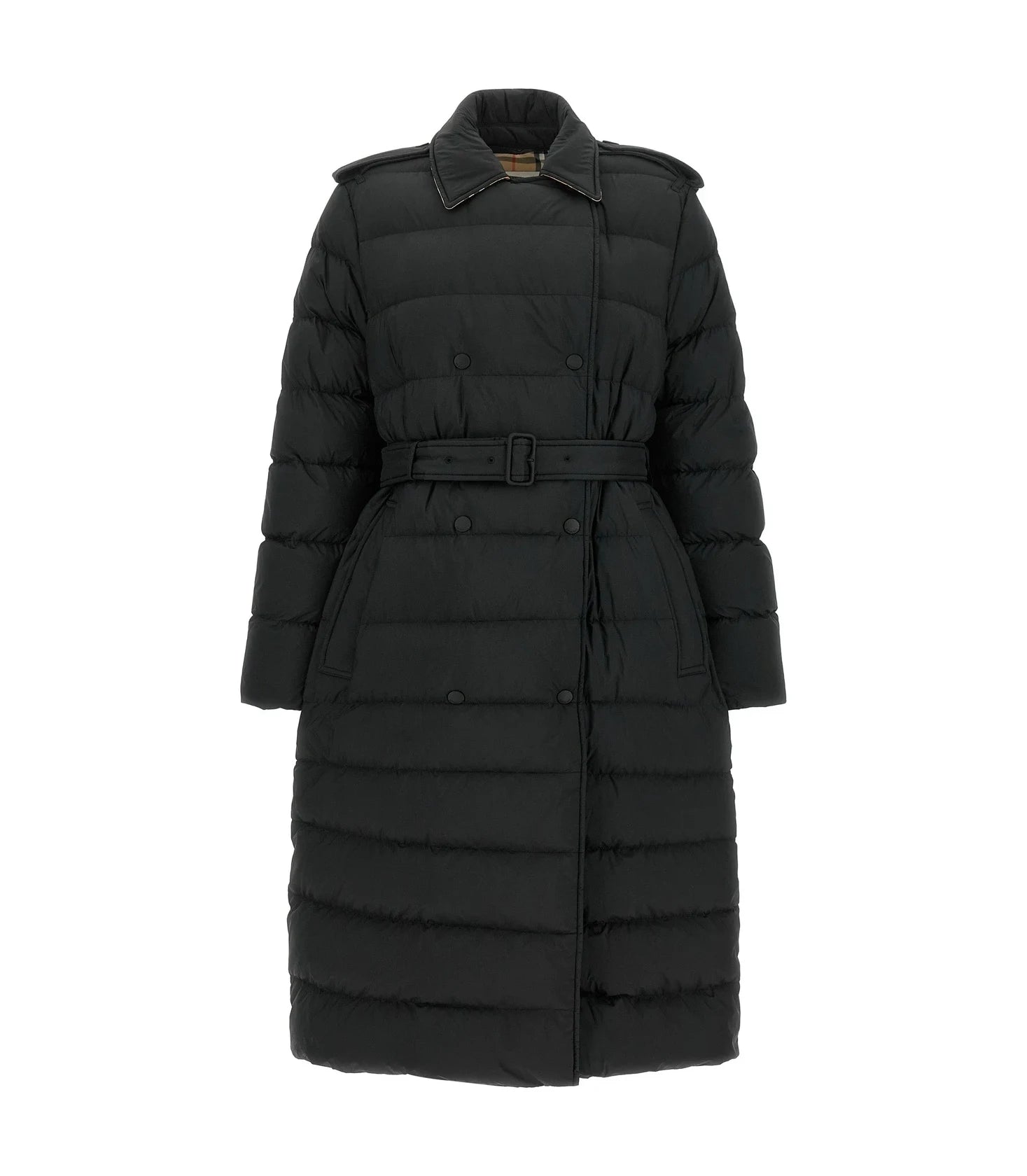 Burberry Puffer Jacket in black, Polyamide — view 2