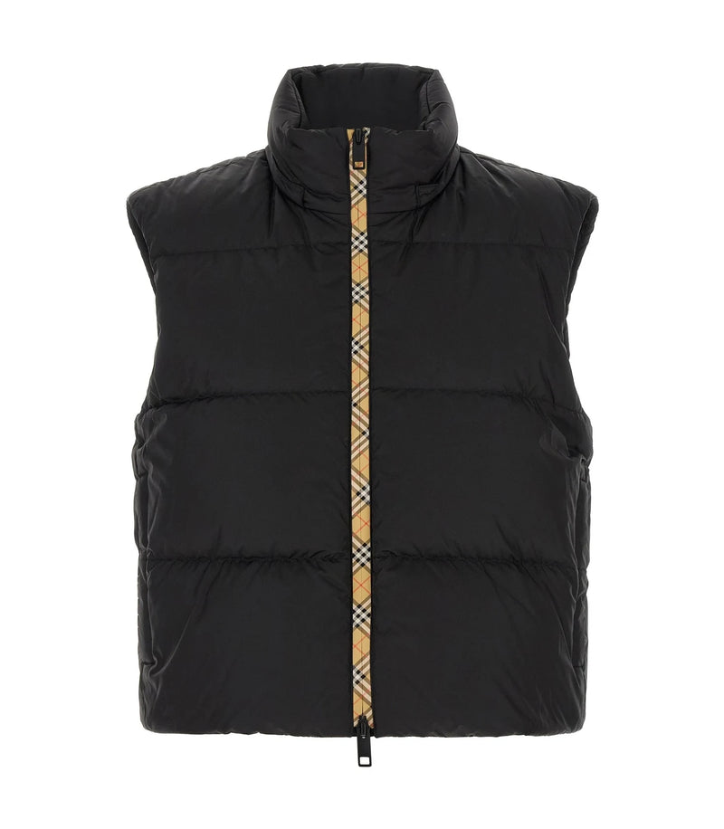 Burberry Puffer Jacket in black, Polyamide — view 2