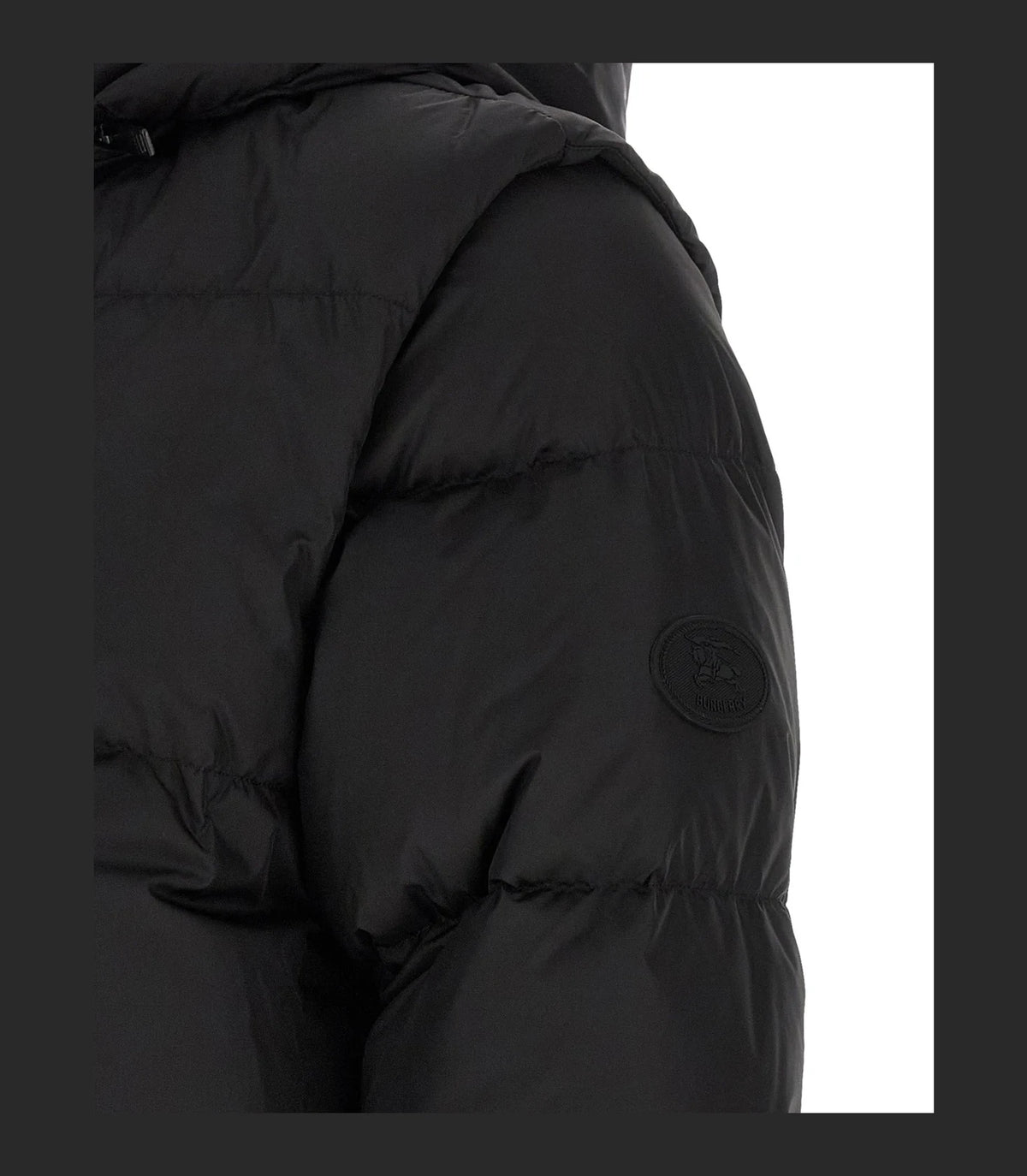 Burberry Puffer Jacket in black, Polyamide — view 5