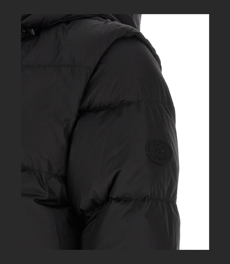 Burberry Puffer Jacket in black, Polyamide — view 5