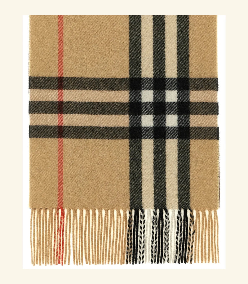 Burberry Scarves & Shawl in beige, Cashmere — view 2