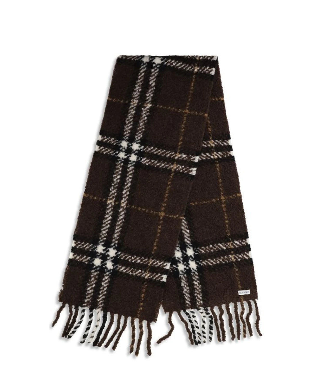 Burberry Scarves & Shawl in brown, Alpaca Vicugna — view 2