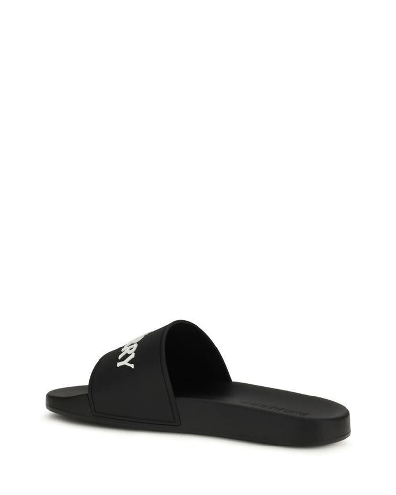 Burberry Slippers in black, Rubber — view 3