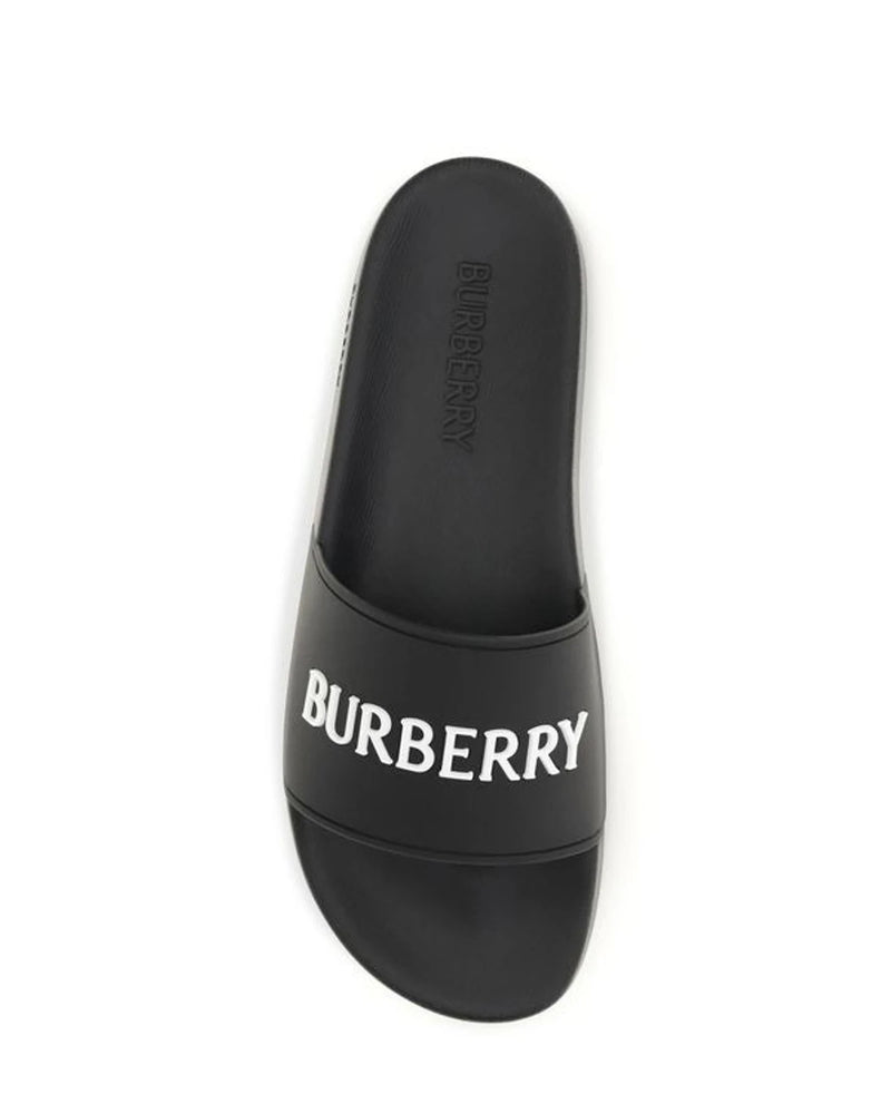 Burberry Slippers in black, Rubber — view 4