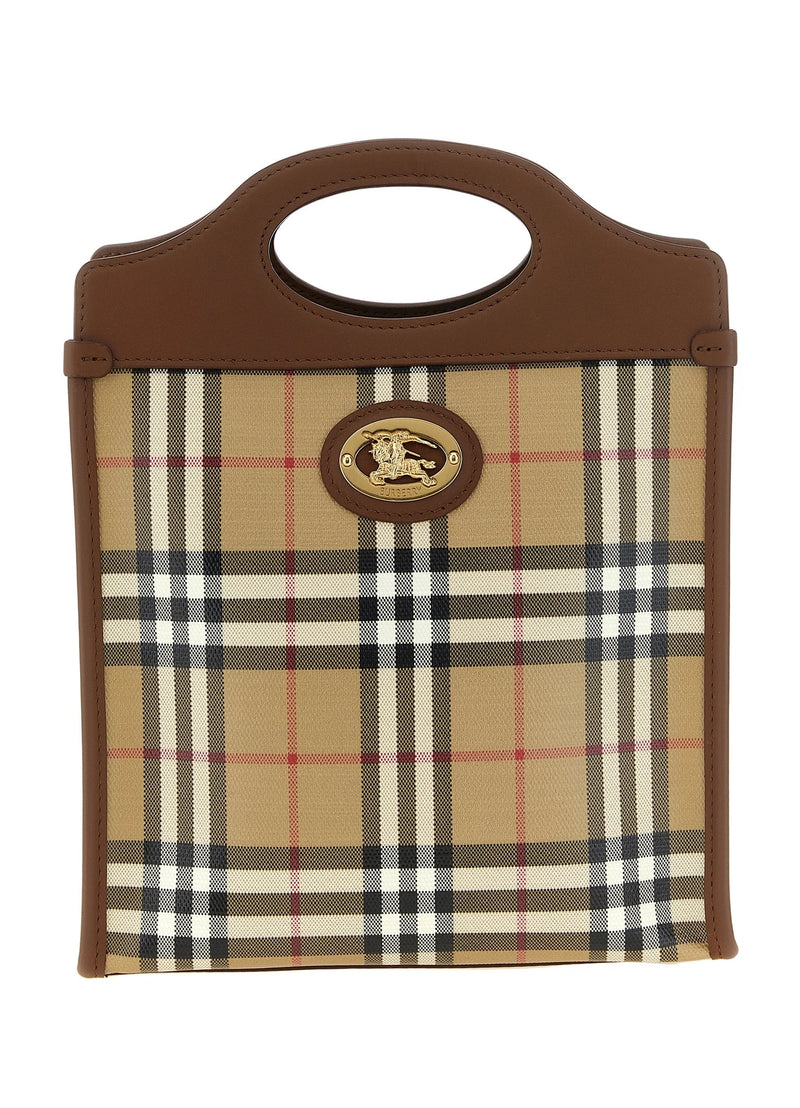 Burberry Tote Bag in beige, Cotton