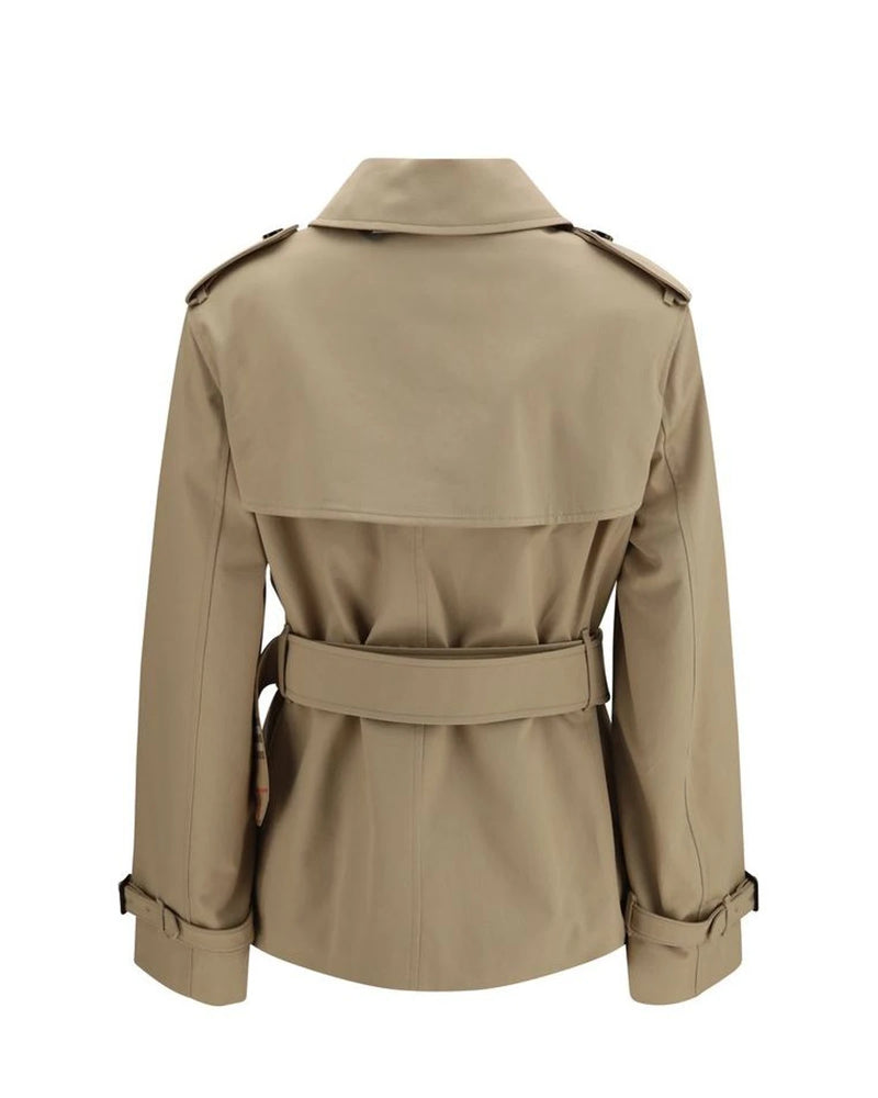 Burberry Trench Coat in beige, Cotton — view 2
