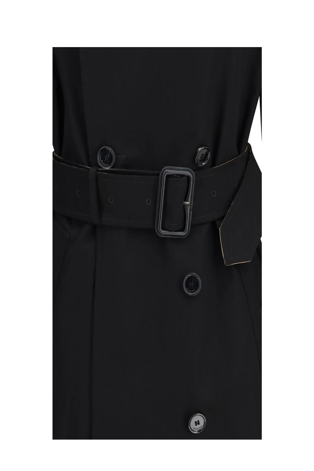 Burberry Trench Coat in black, Cotton — view 3