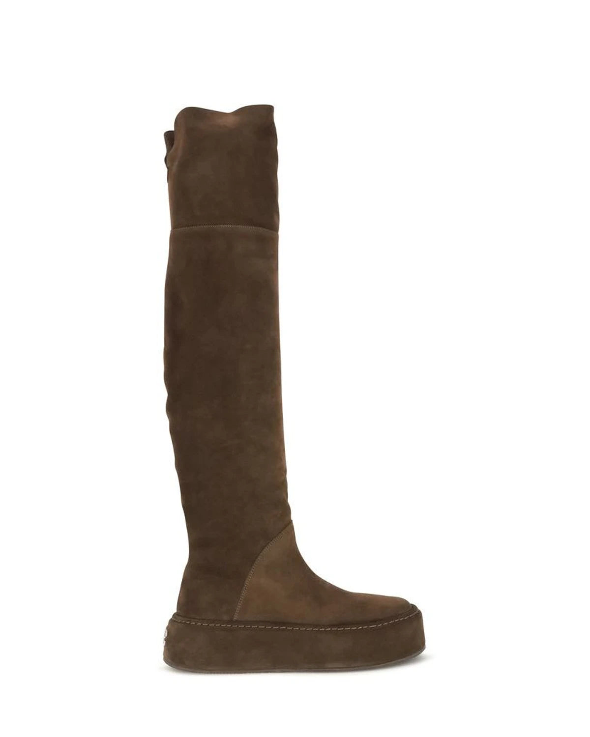 Casadei Knee High Boots in brown, Suede