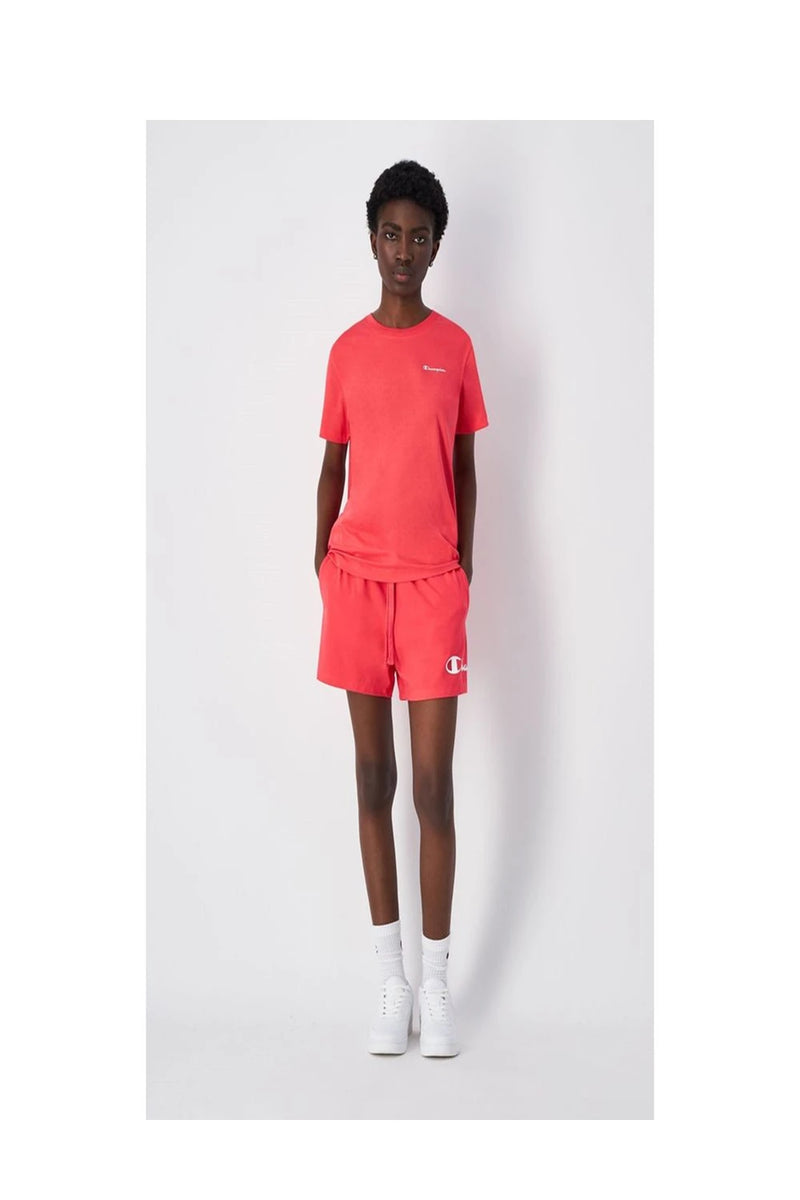 Champion Short in pink, Cotton — view 4