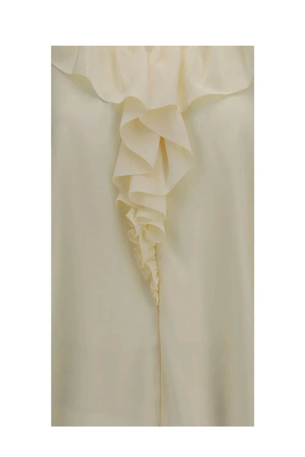 Chloé Blouse in beige, Silk — view 3