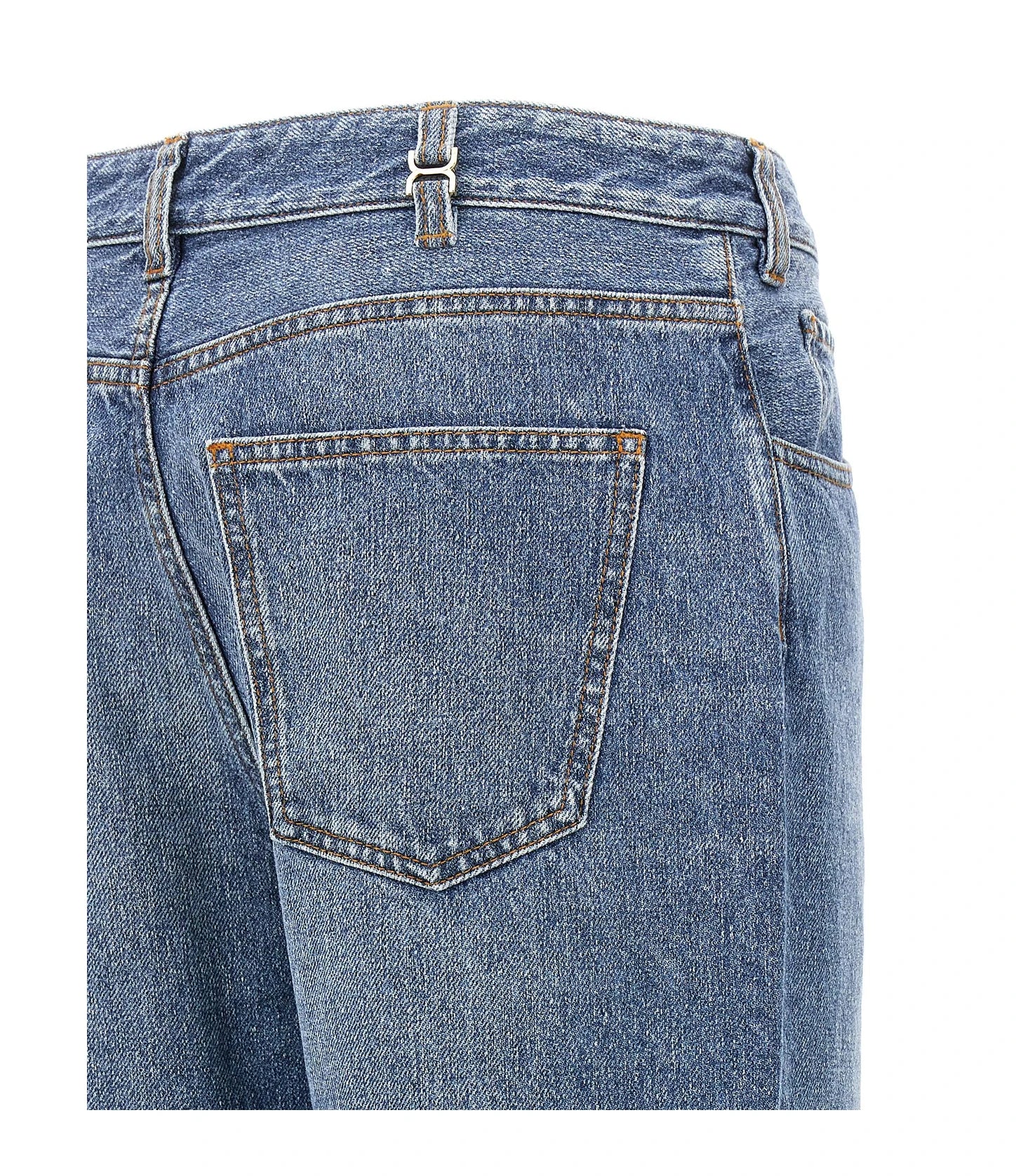 Chloé Jean in blue, Cotton — view 4