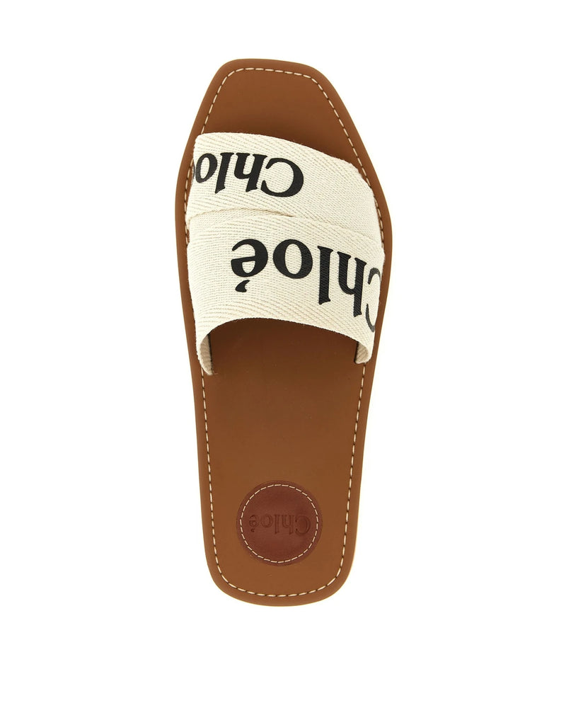 Chloé Sandals in white, Linen — view 4