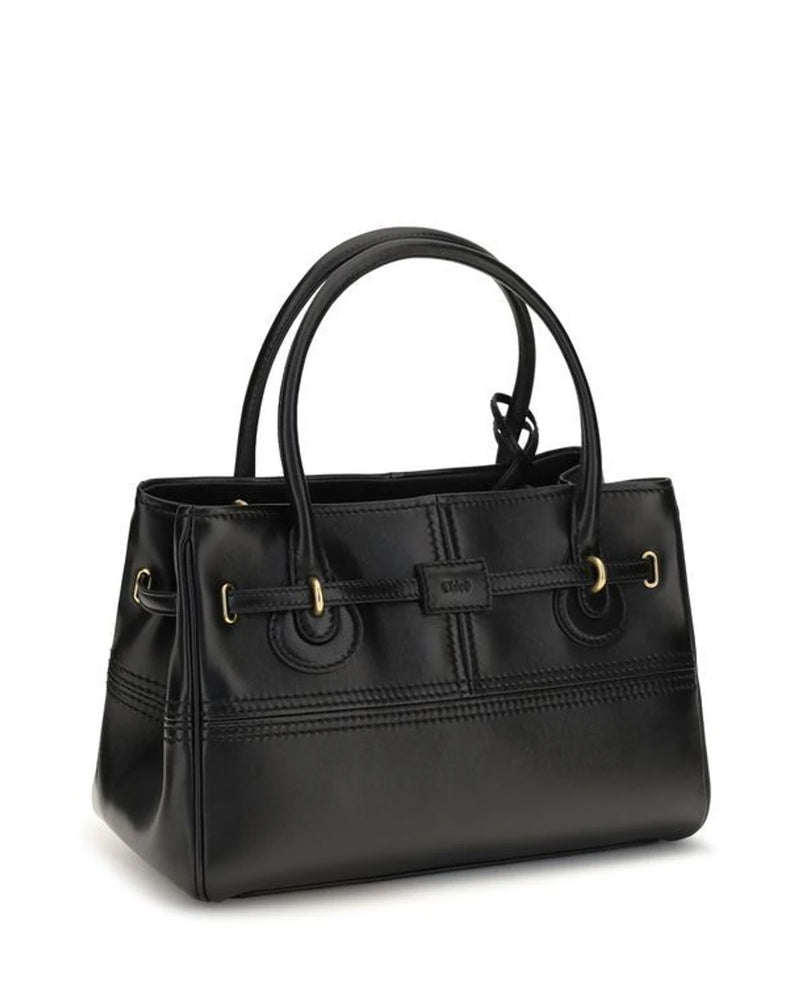 Chloé Satchel Bag in black, Buffalo — view 3
