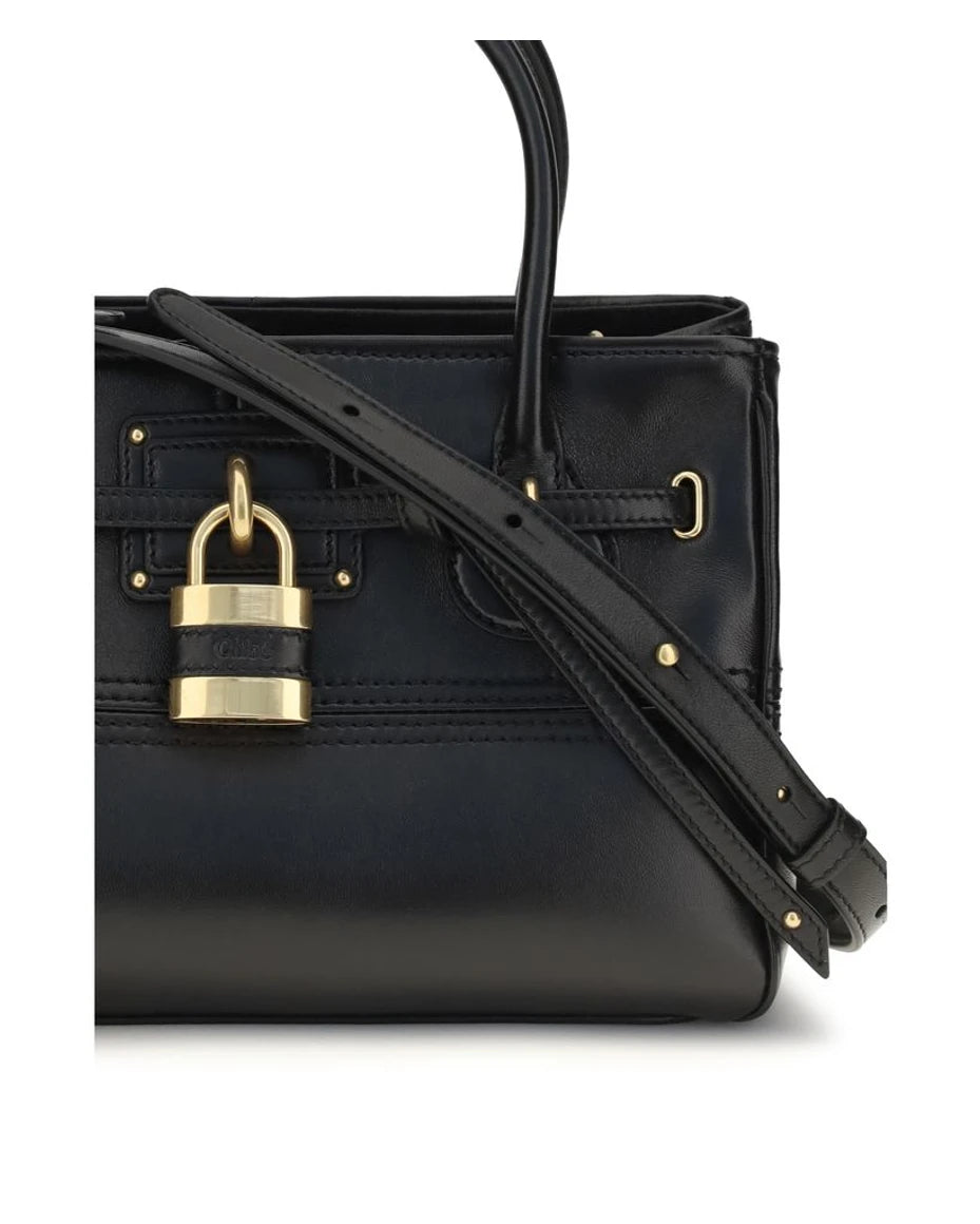 Chloé Satchel Bag in black, Buffalo — view 4