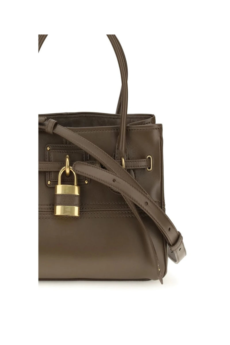 Chloé Satchel Bag in brown, Buffalo — view 4