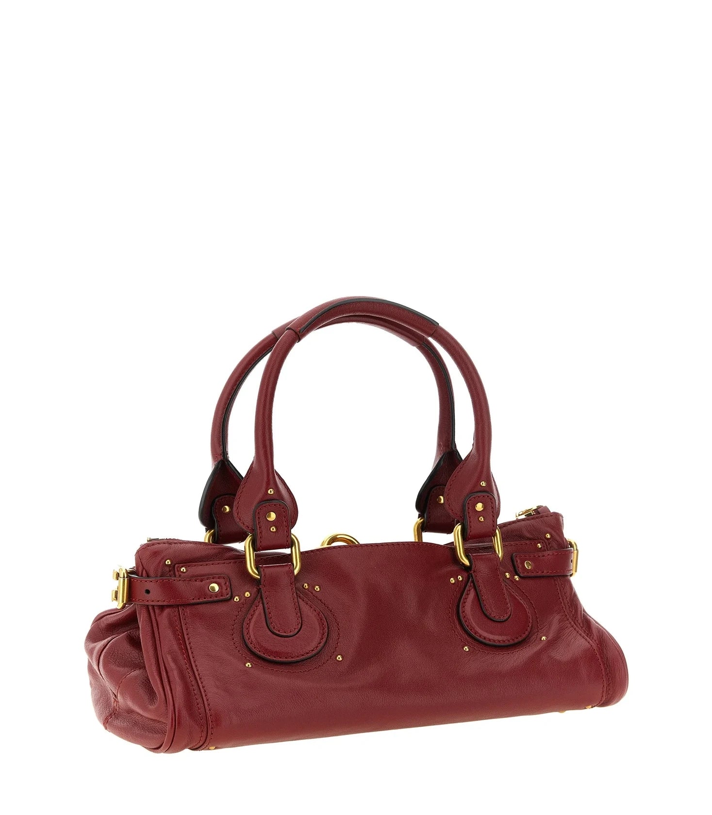 Chloé Satchel Bag in red — view 2