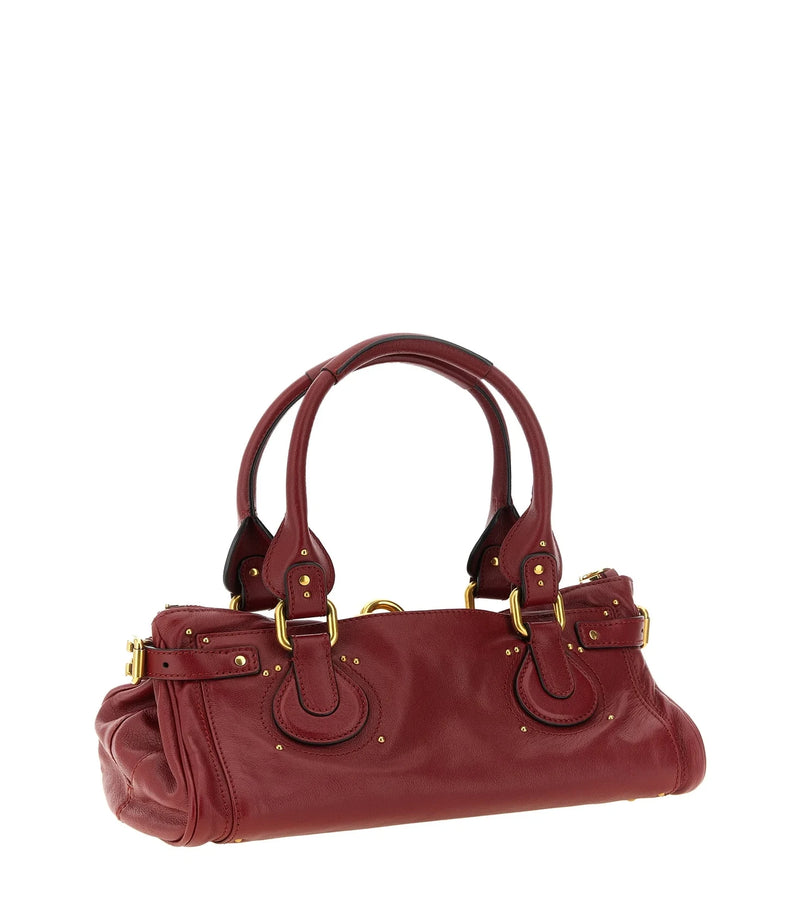 Chloé Satchel Bag in red — view 2