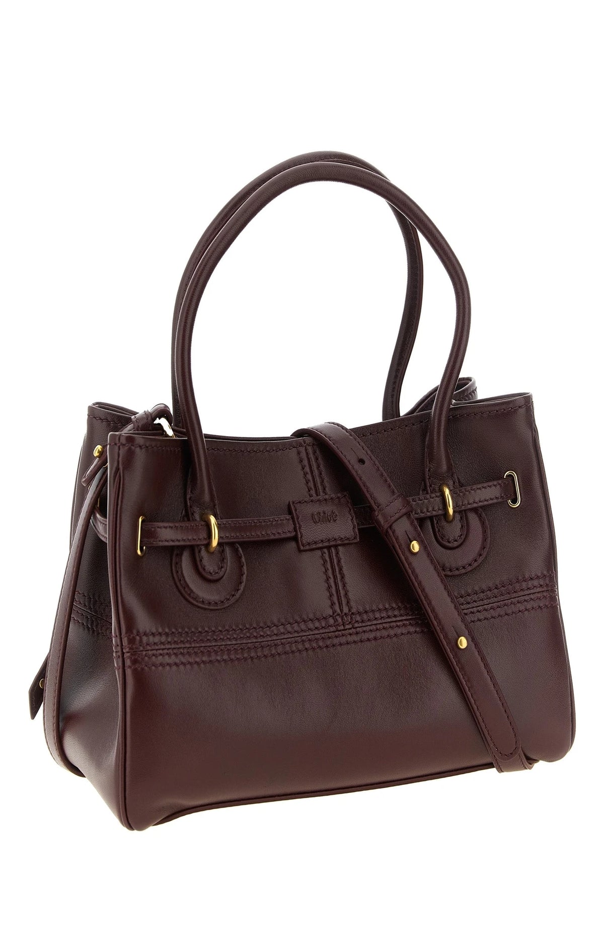 Chloé Satchel Bag in red — view 2