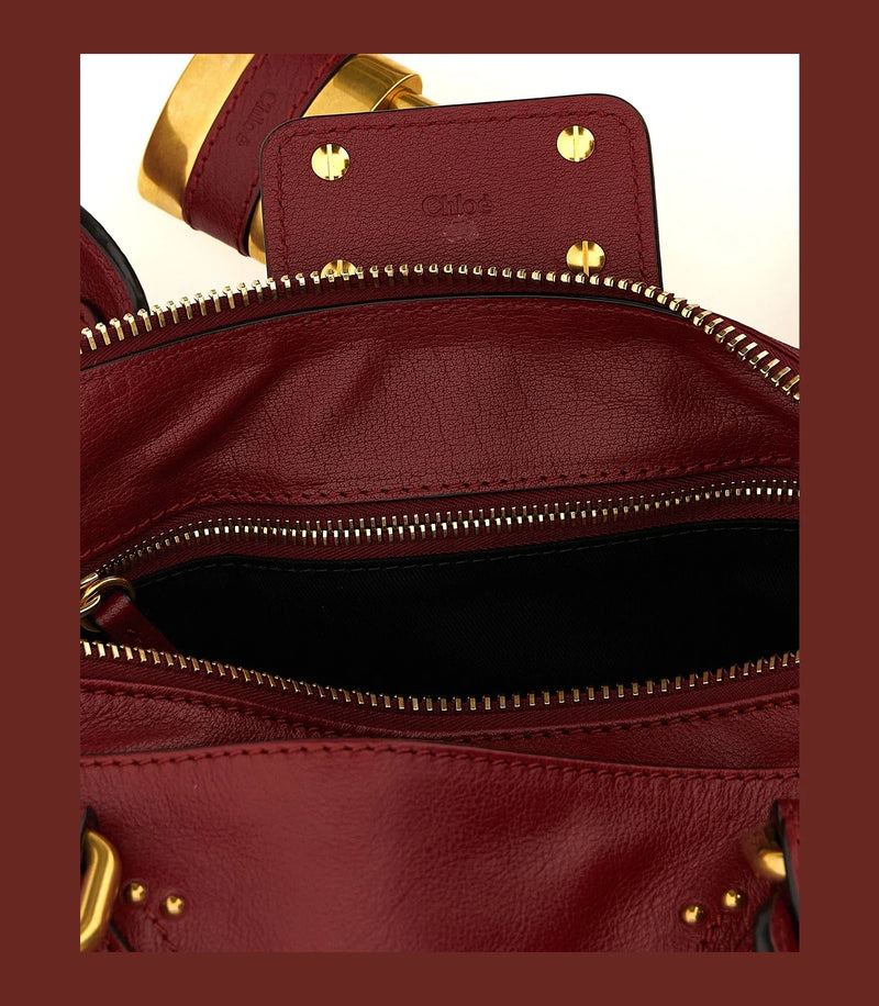 Chloé Satchel Bag in red — view 4