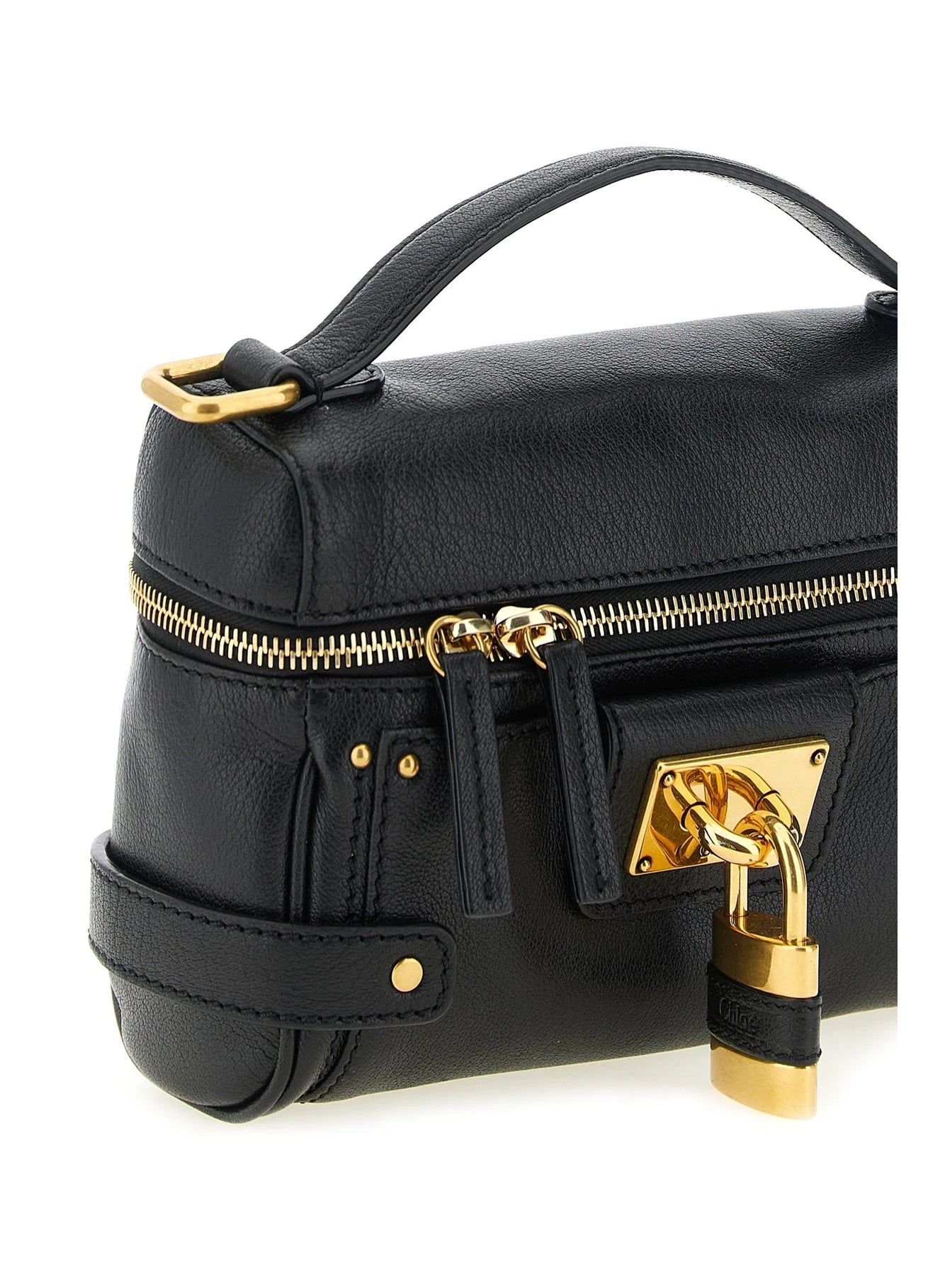 Chloé Shoulder Bag in black, Buffalo Leather — view 3