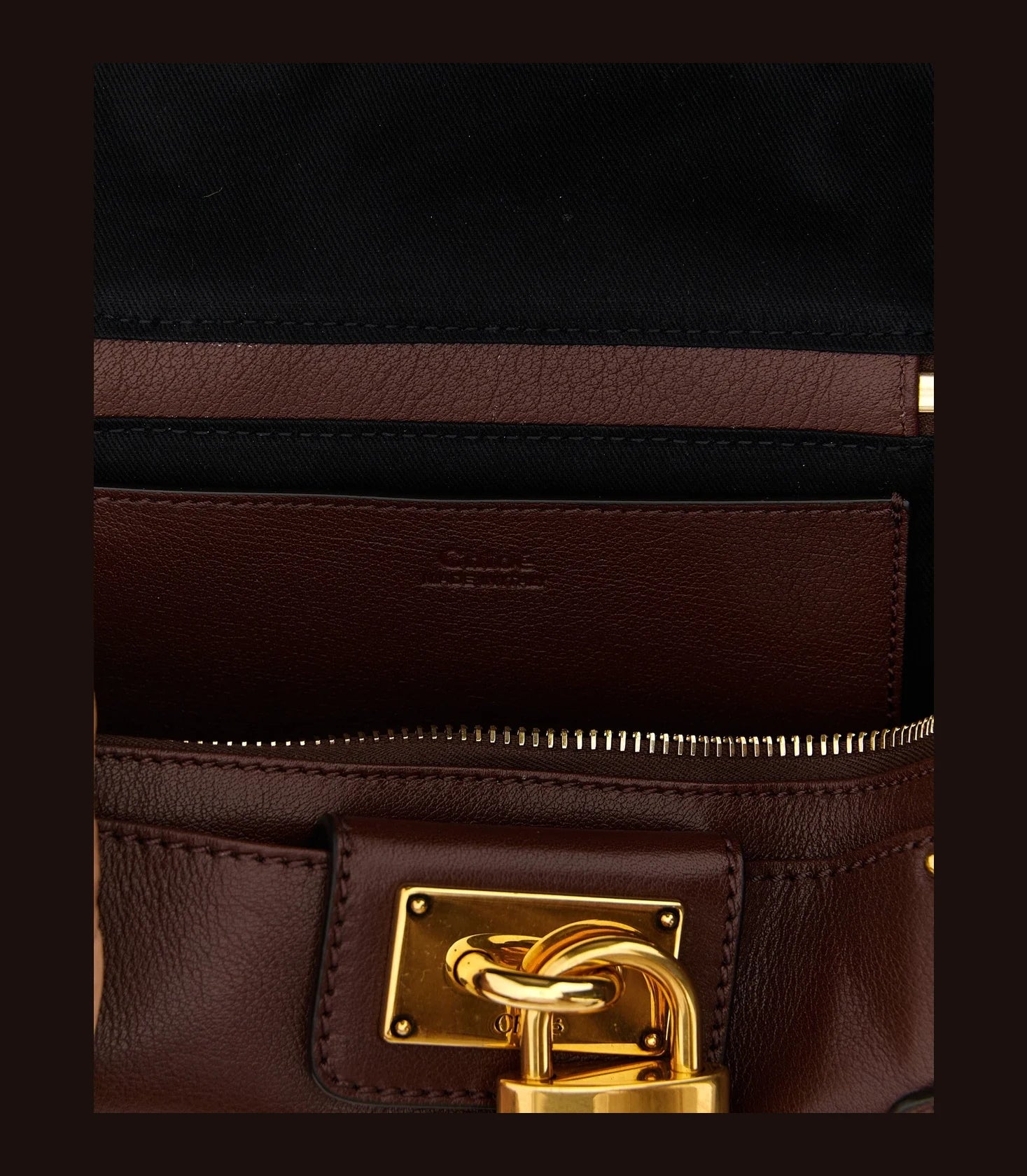 Chloé Shoulder Bag in brown, Buffalo Leather — view 4