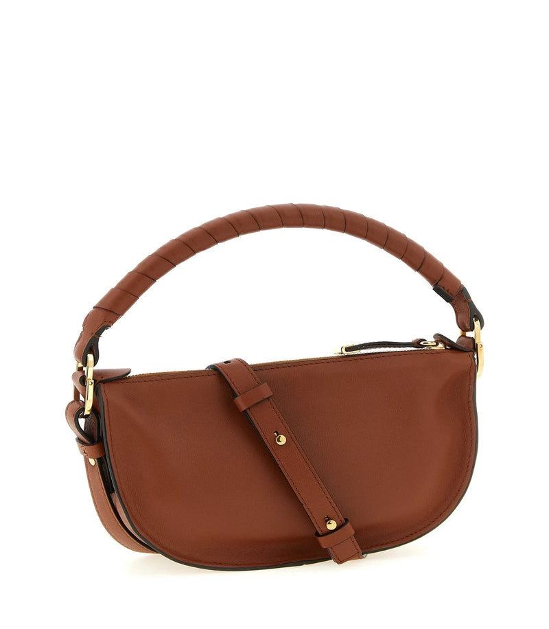 Chloé Shoulder Bag in brown, Calfskin Leather — view 2