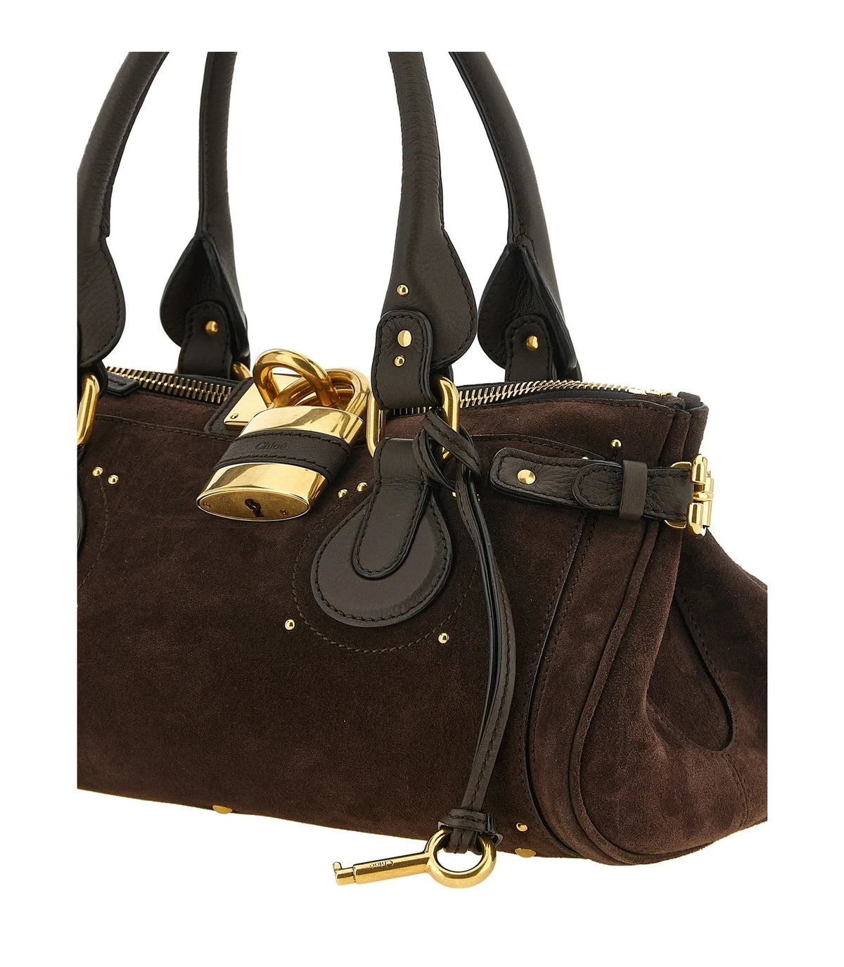Chloé Shoulder Bag in brown, Calfskin Leather — view 3