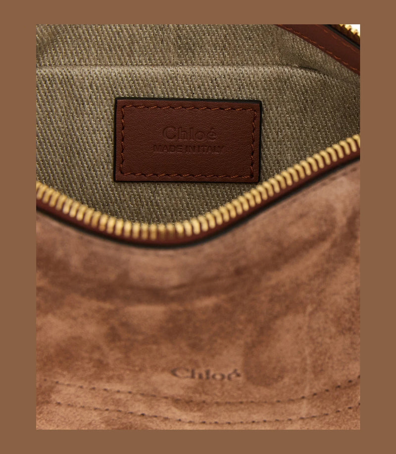 Chloé Shoulder Bag in brown, Calfskin Leather — view 4