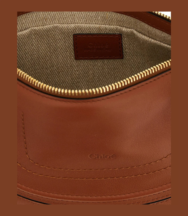 Chloé Shoulder Bag in brown, Calfskin Leather — view 4