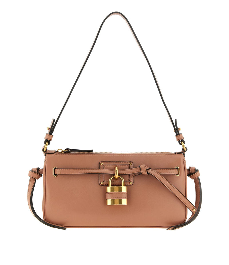 Chloé Shoulder Bag in pink, Lamb Leather
