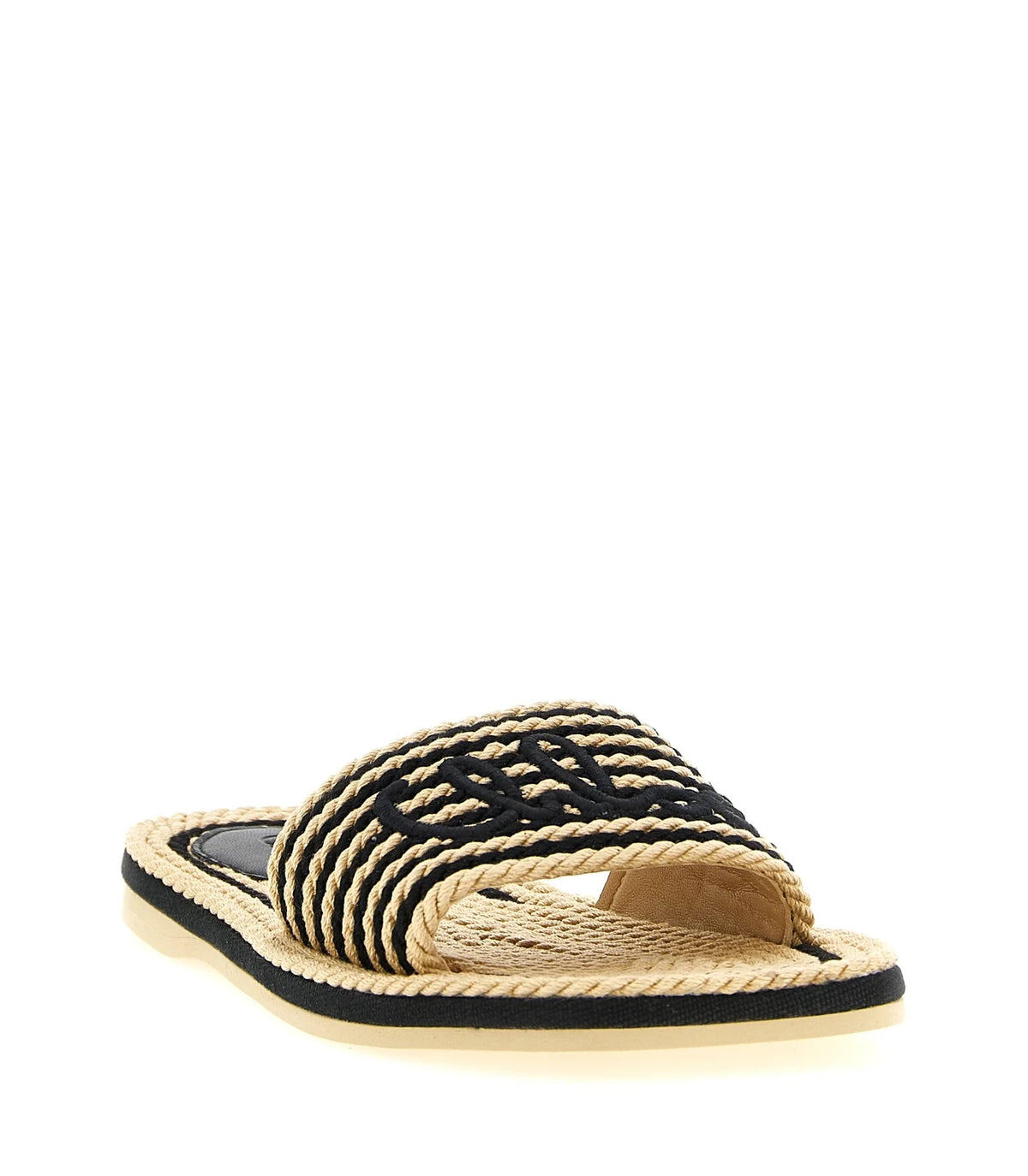 Chloé Slides in multicolor, Cotton — view 2