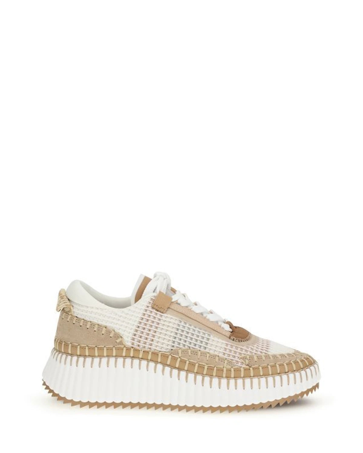 Chloé Sneakers in beige, Polyester