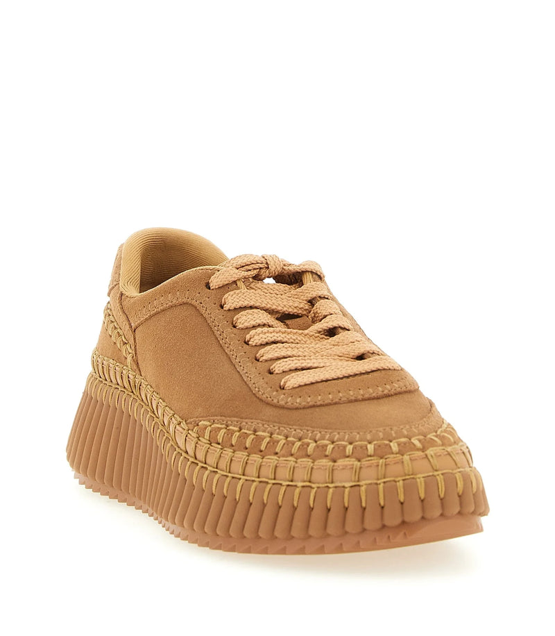Chloé Sneakers in beige, Polyester — view 2