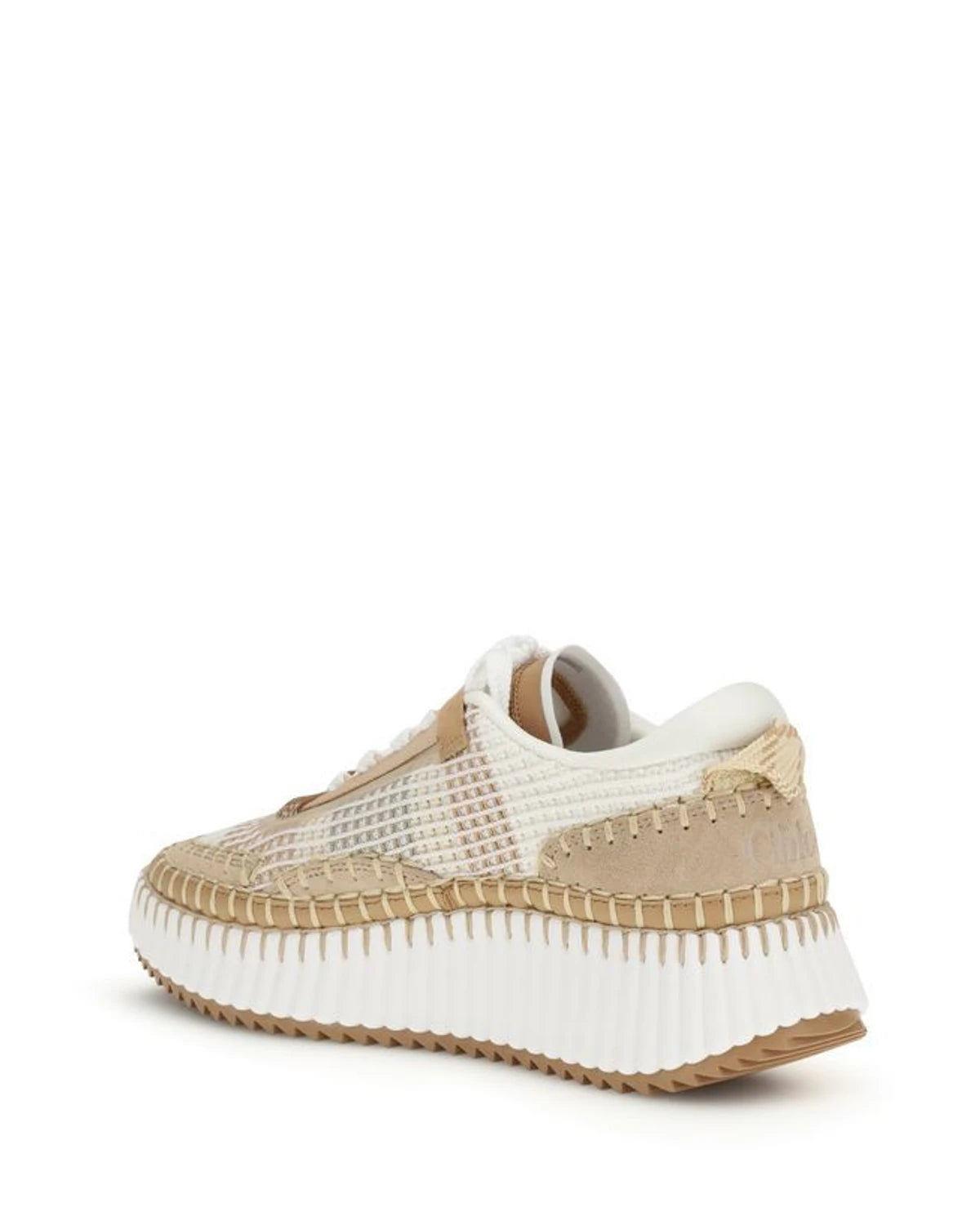 Chloé Sneakers in beige, Polyester — view 3