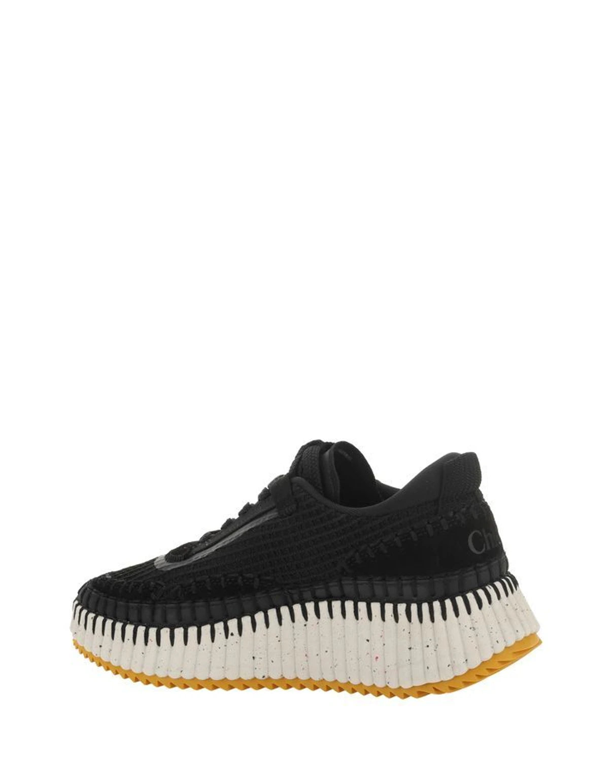 Chloé Sneakers in black, Polyester — view 3