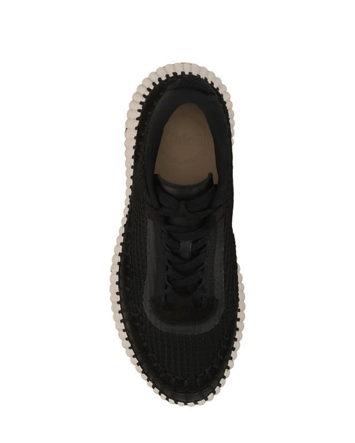 Chloé Sneakers in black, Polyester — view 4