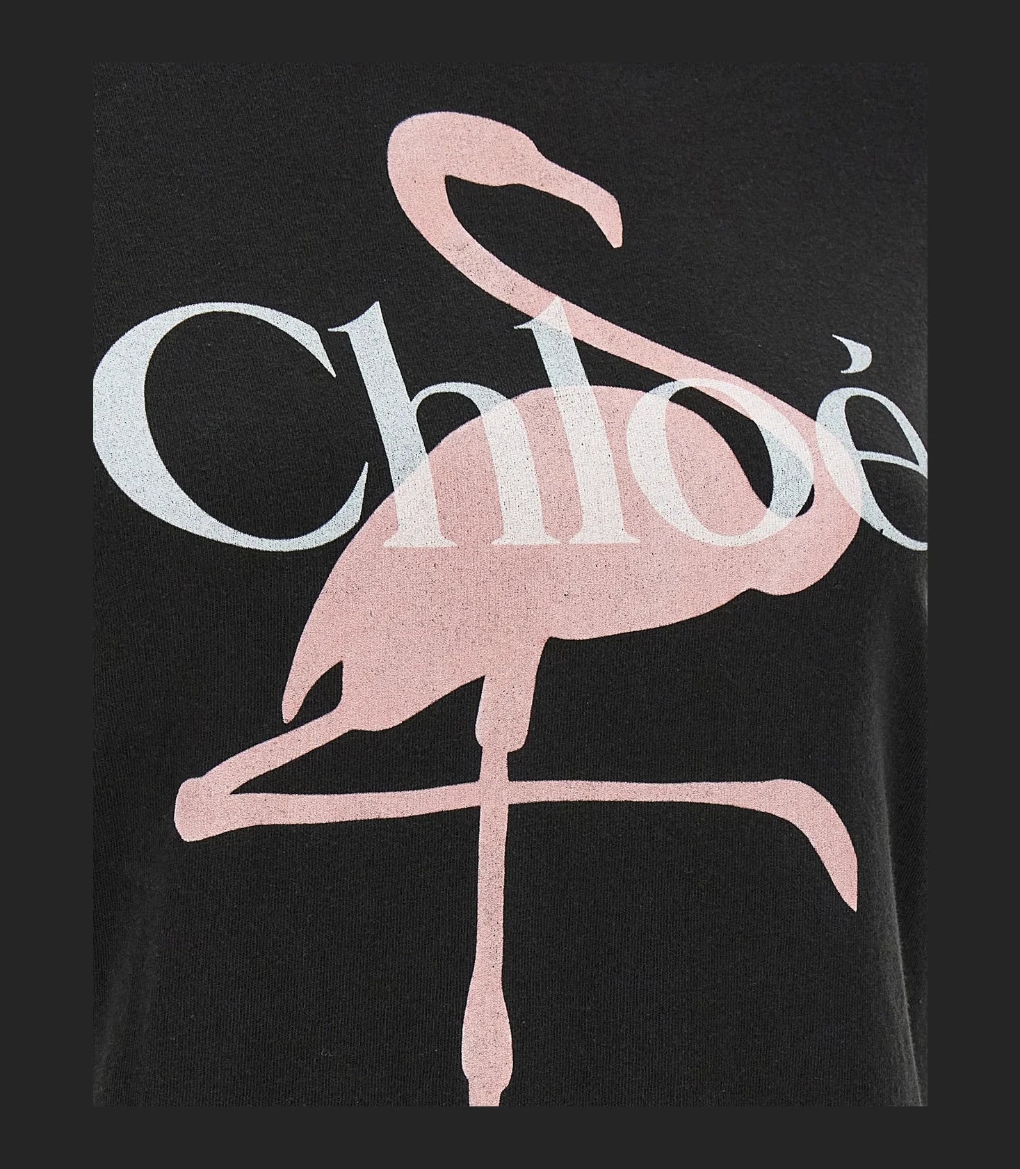 Chloé T-Shirt in black, Cotton — view 4