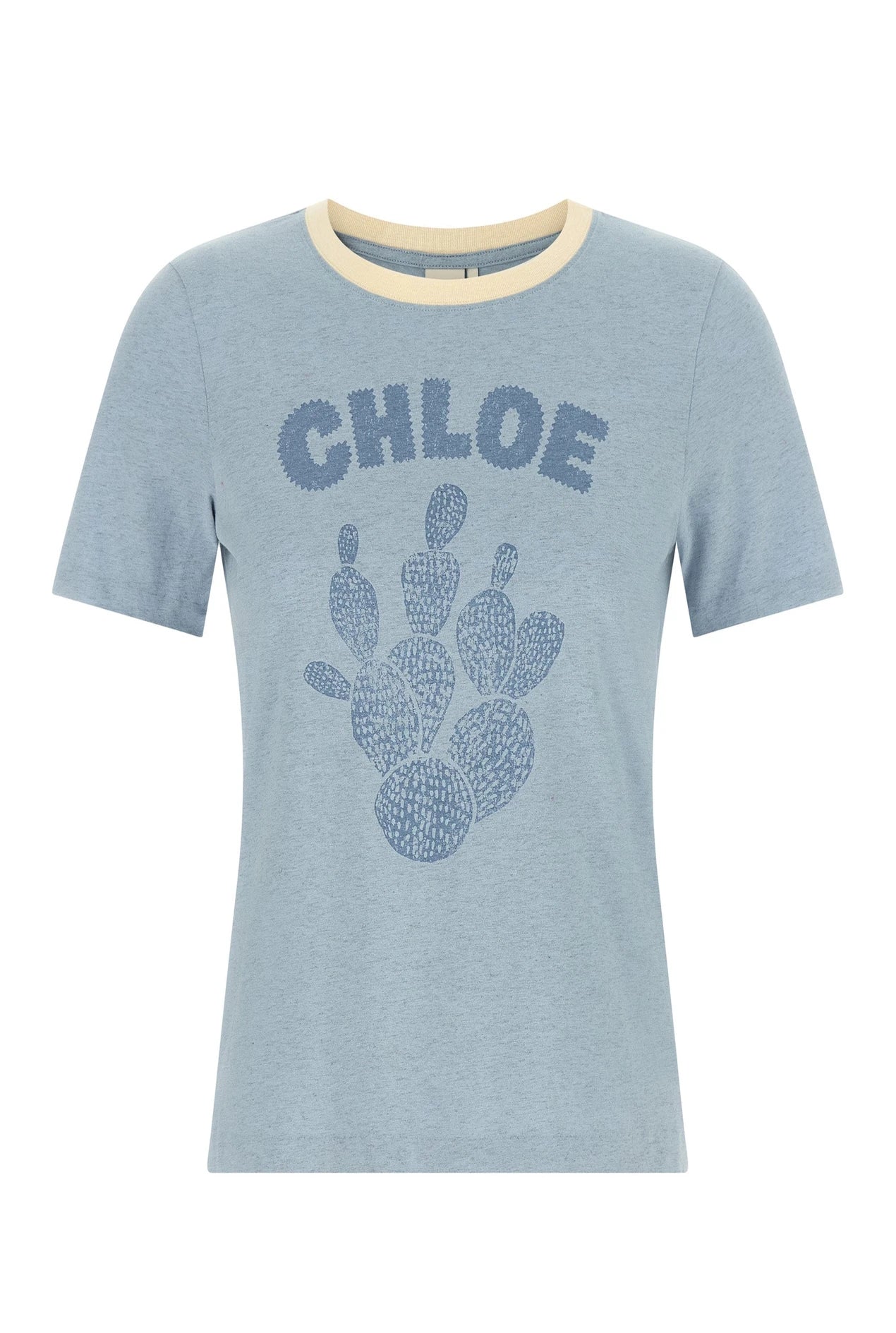 Chloé T-Shirt in blue, Cotton