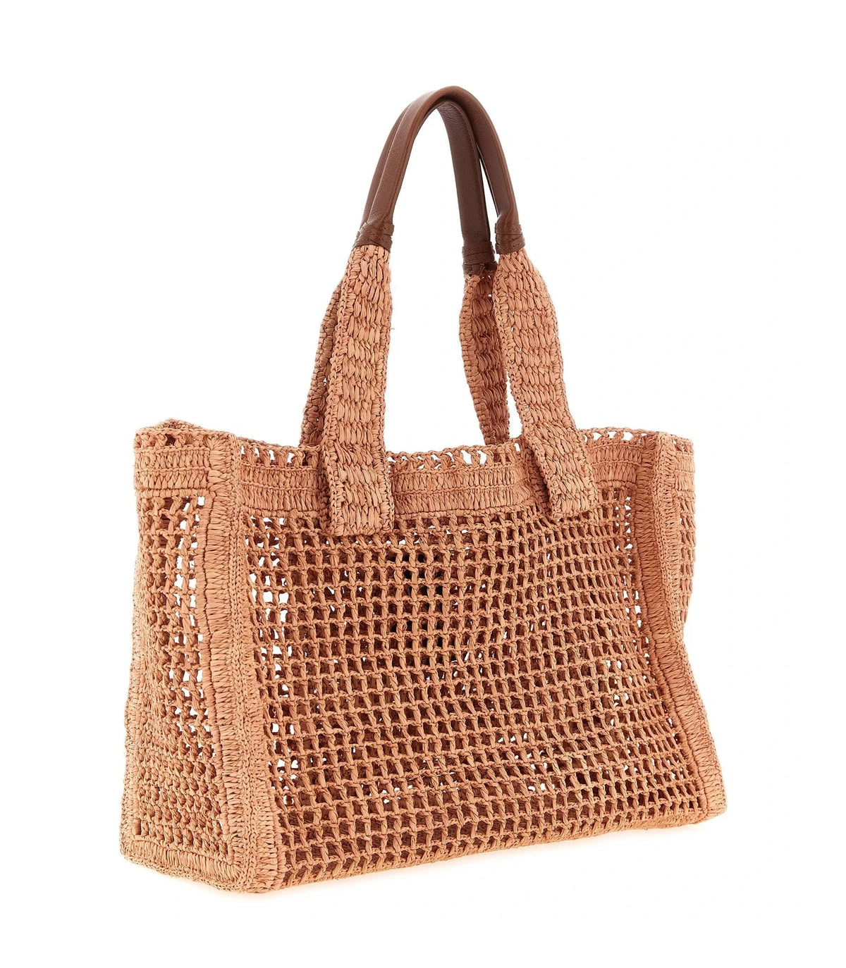 Chloé Tote Bag in pink, Raffia — view 2
