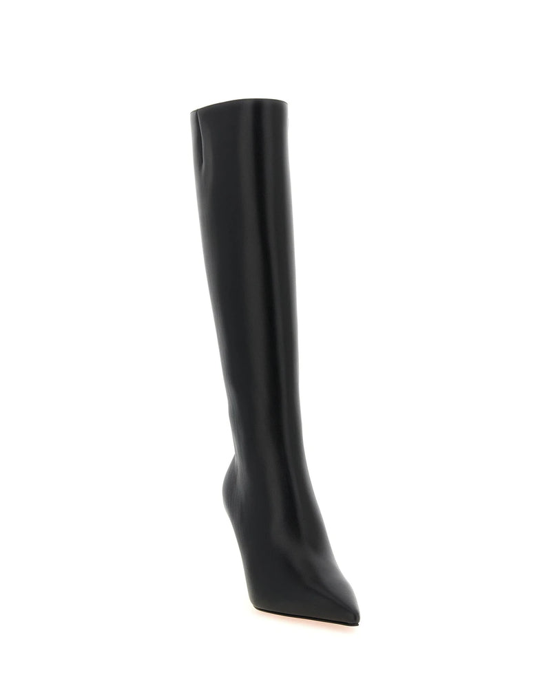 Christian Louboutin Knee High Boots in black, Calfskin Leather — view 2