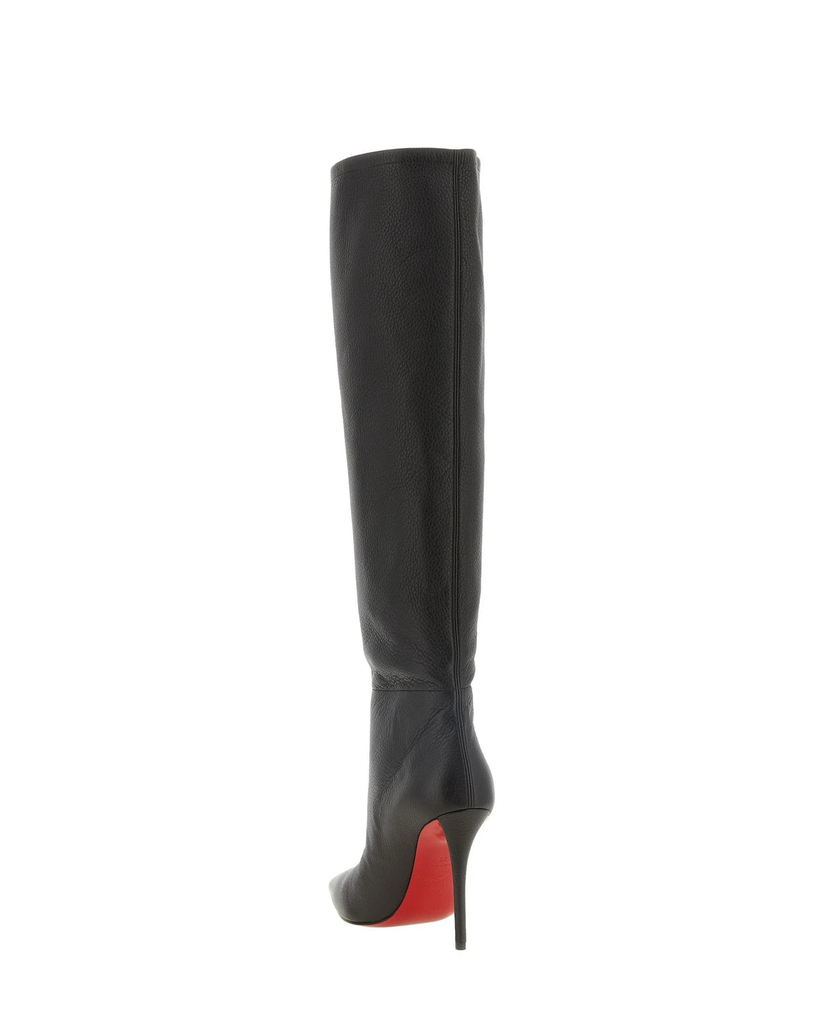 Christian Louboutin Knee High Boots in brown, Deerskin Leather — view 3