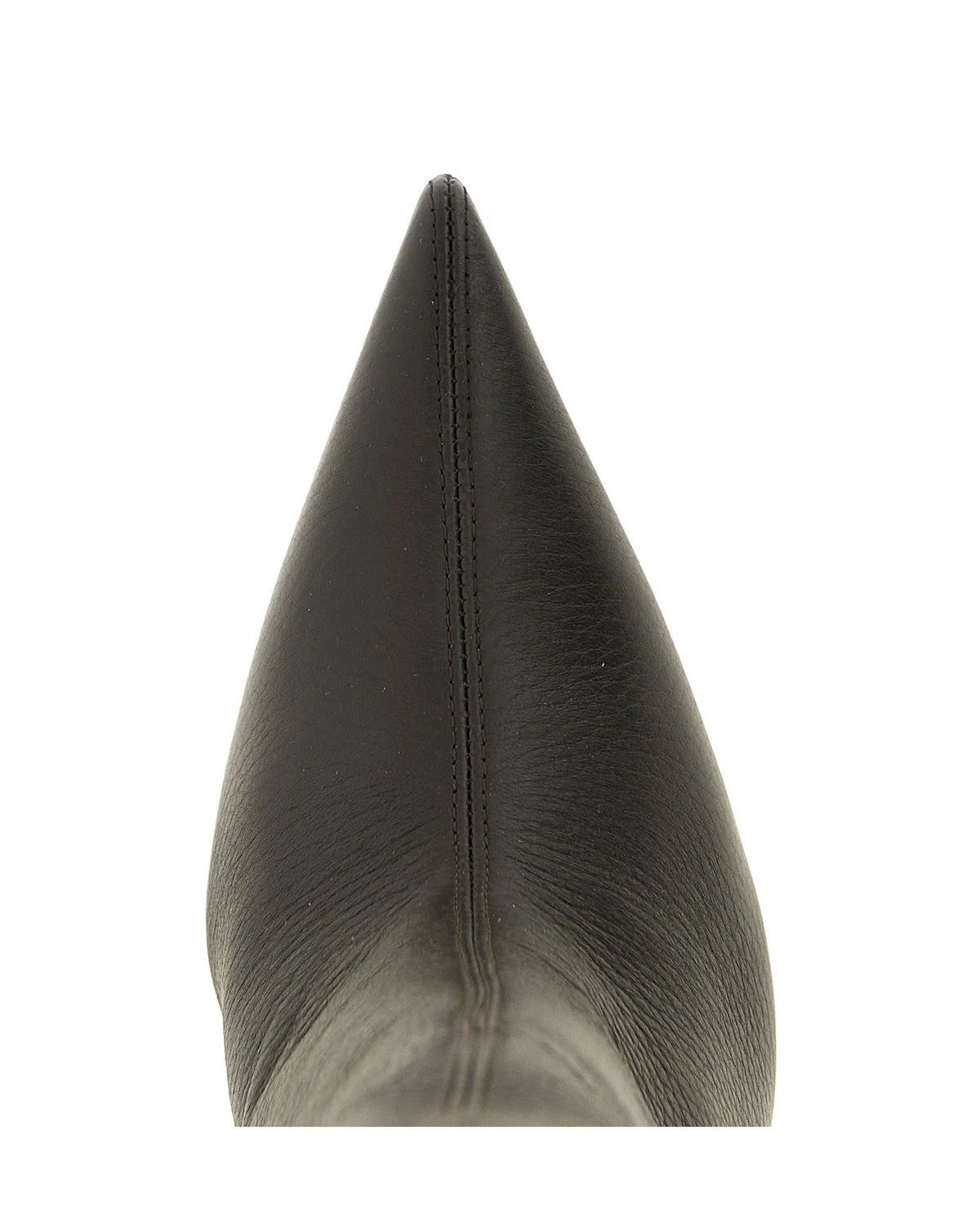 Christian Louboutin Knee High Boots in brown, Deerskin Leather — view 4