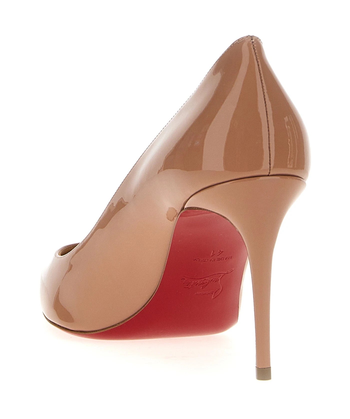Christian Louboutin Pumps in beige, Calfskin Leather — view 3