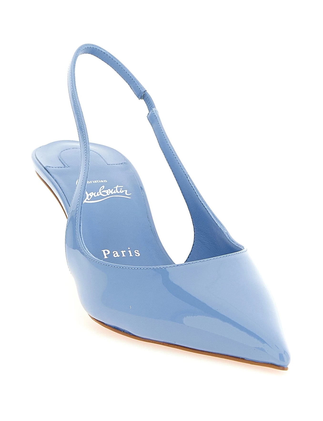 Christian Louboutin Pumps in blue, Calf Leather — view 2