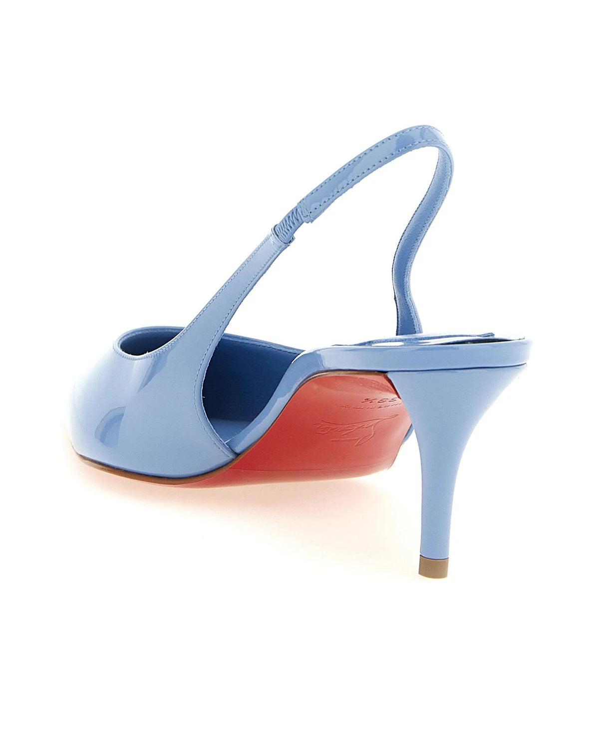 Christian Louboutin Pumps in blue, Calf Leather — view 3