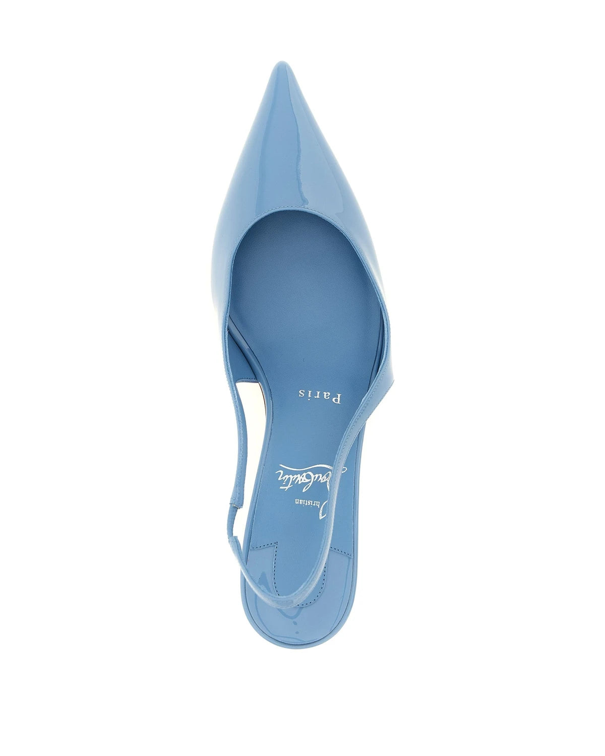 Christian Louboutin Pumps in blue, Calf Leather — view 4
