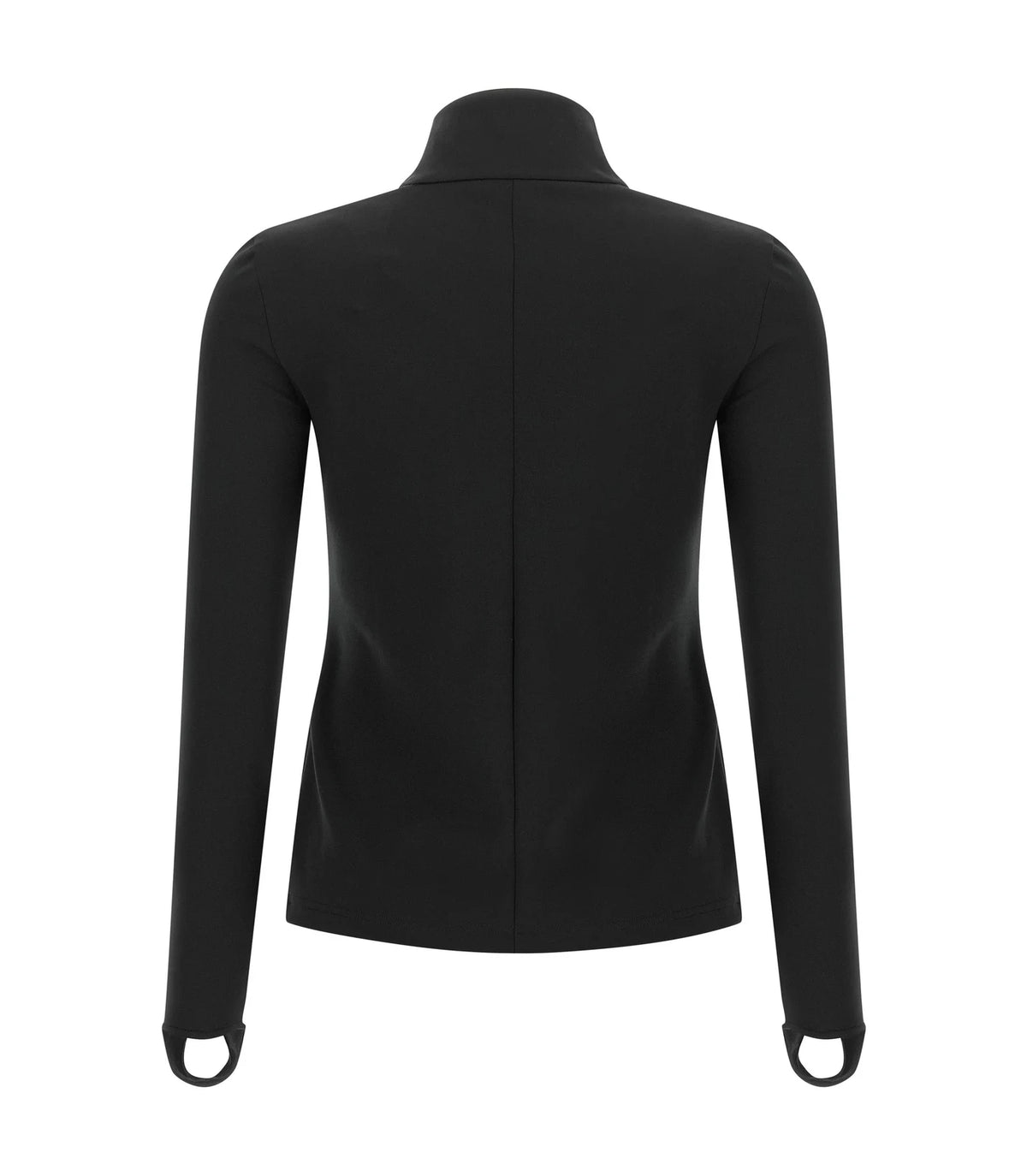 Courrèges Cardigan in black, Polyamide — view 2
