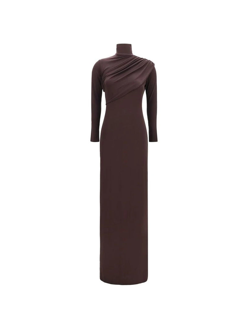Courrèges Dresse in brown, Viscose