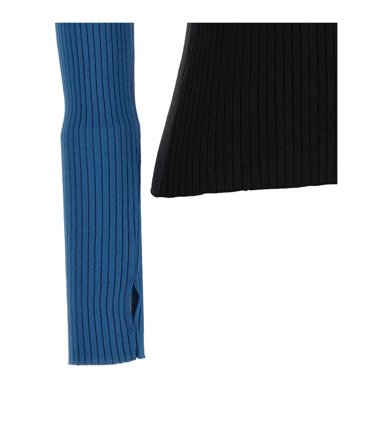Courrèges Sweater in multicolor, Viscose — view 4